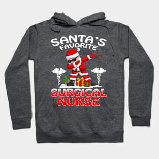 Santas Favorite Surgical Nurse Christmas T Shirt Hoodie